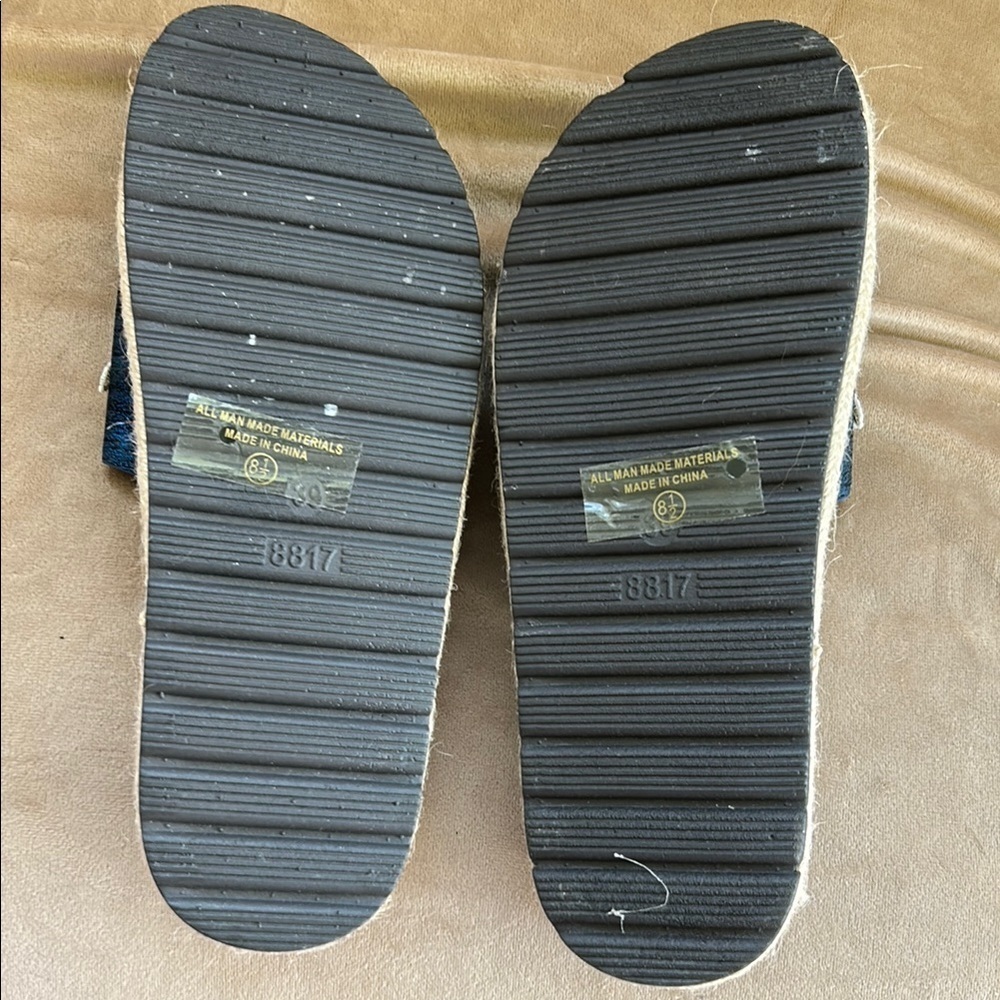 Floral Embellished Slides - Picture 2 of 5